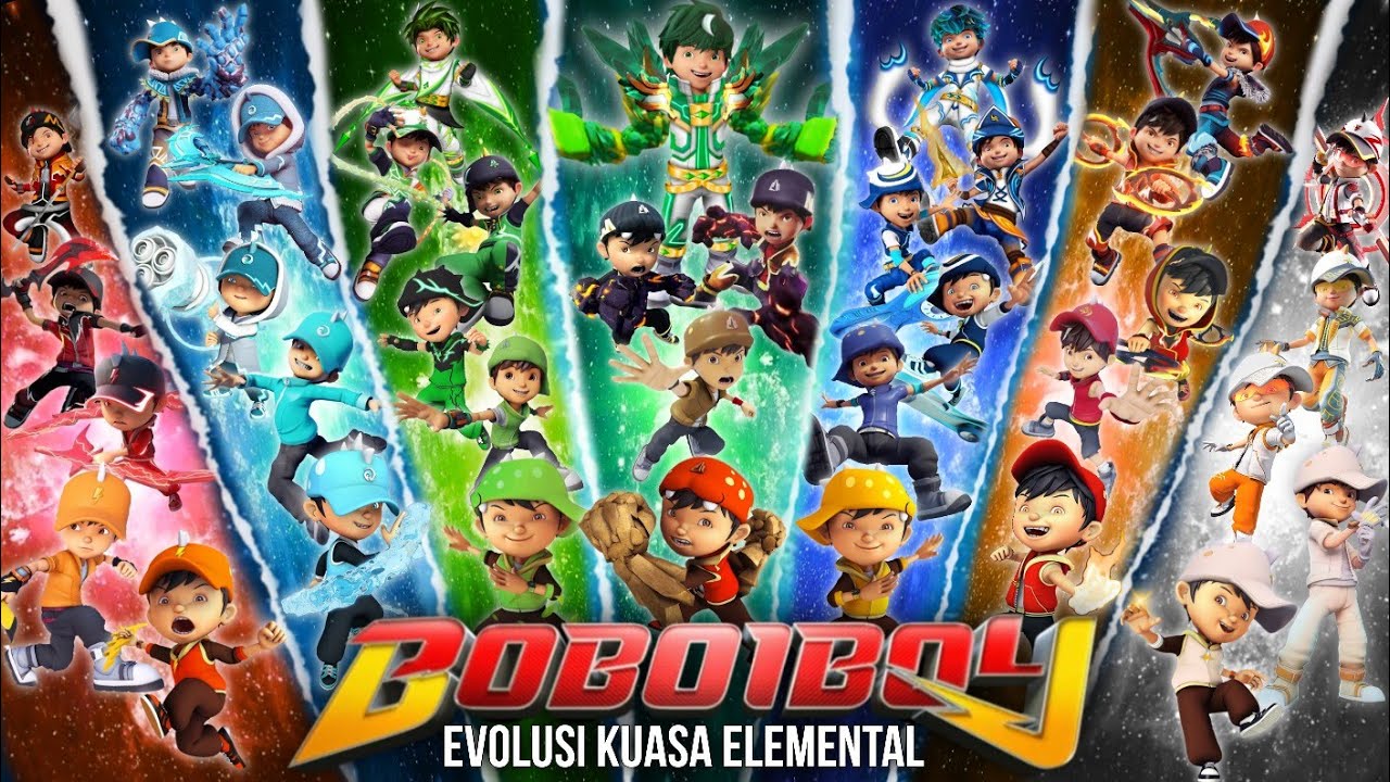 All Evolusi BoBoiBoy Tahap 1 2 3 Fusion Elemental