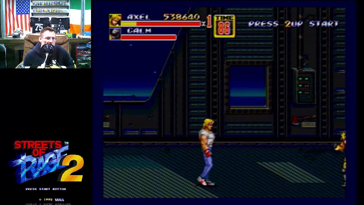Streets of Rage 2 1CC Mania attempts (Might be a while)