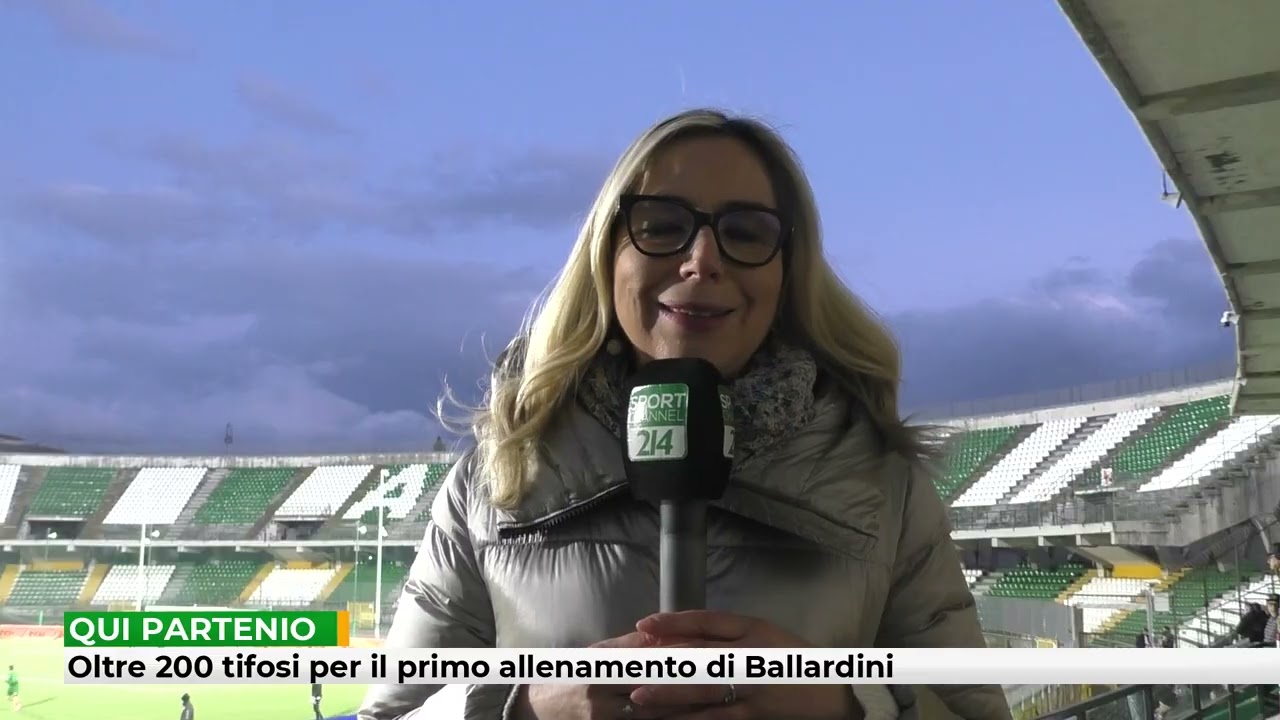 Oltre 200 tifosi per il primo allenamento di Ballardini