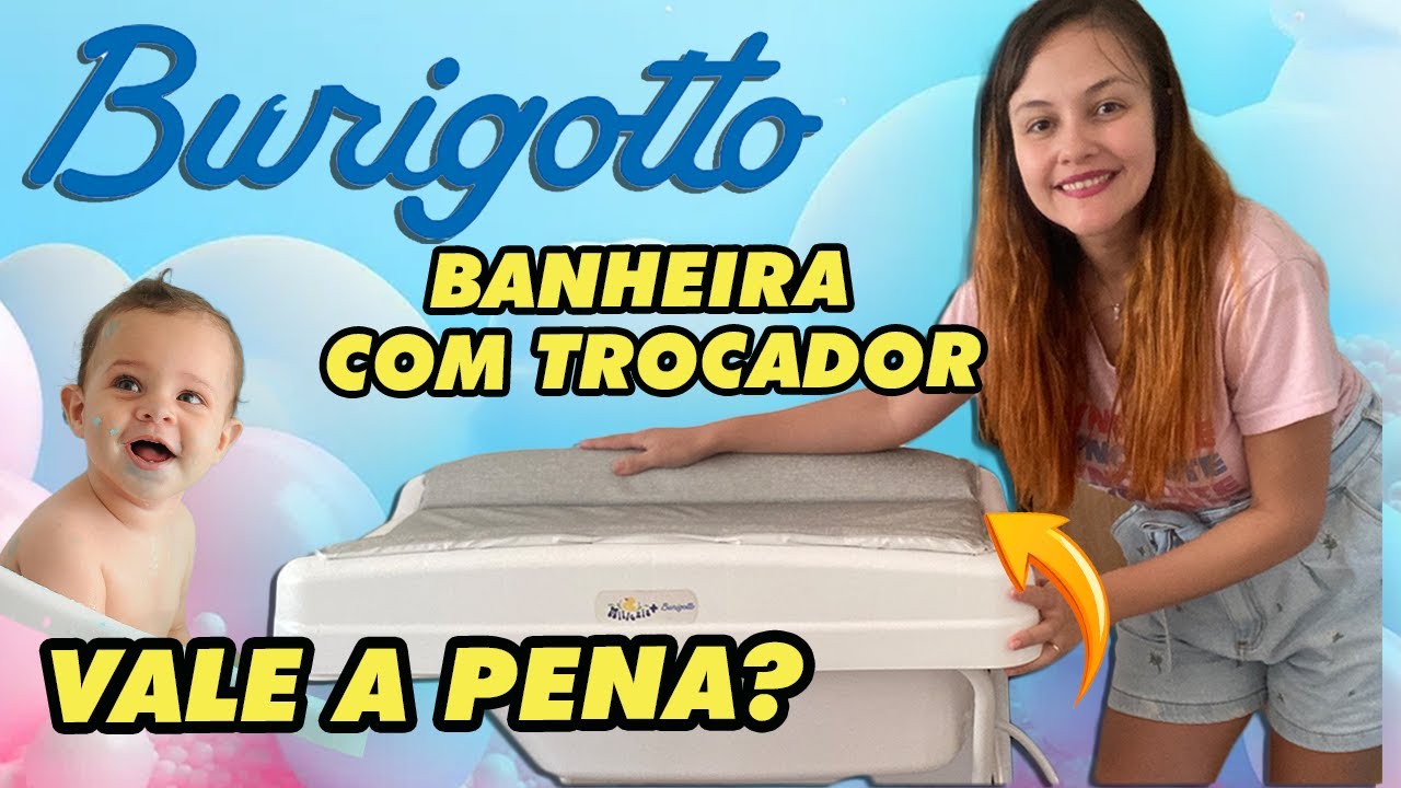 Banheira Millenia Burigotto com trocador VALE A PENA?