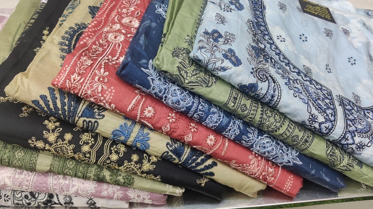 Ferdousi Zade Embroidery worked dress.pure cotton dresses.#pakistanifashion #dress 