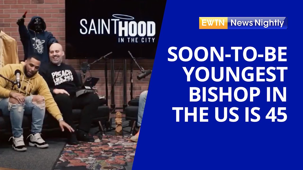 Soon-to-be Youngest Bishop in the US is 45 Year Old Fr. Joseph Espaillat | EWTN News Nightly
