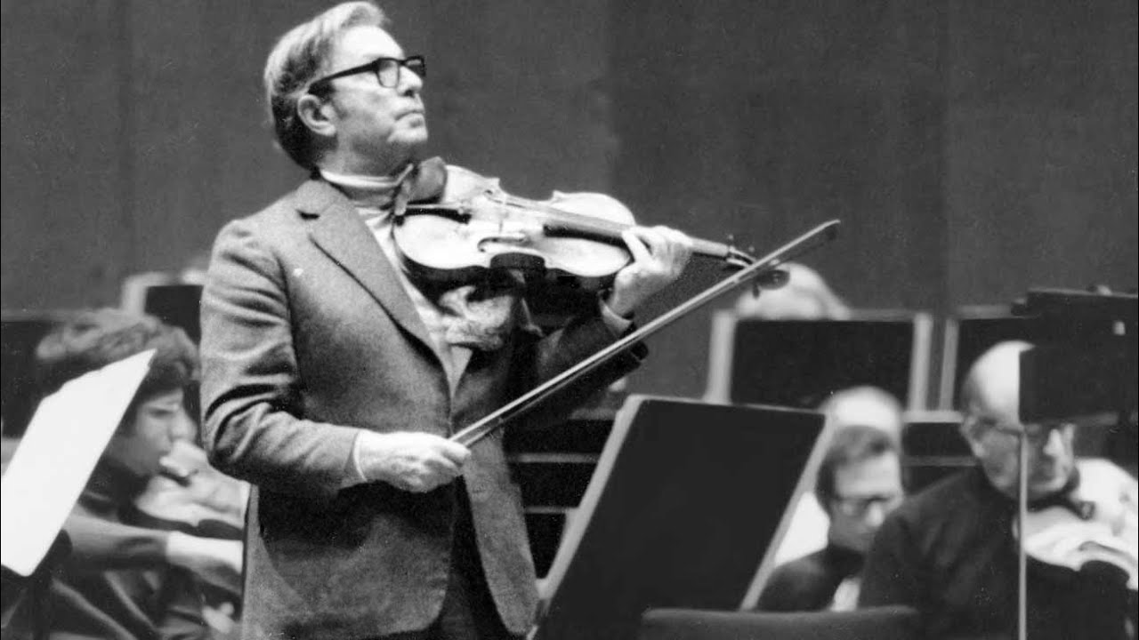 Brahms: Violin Concerto in D Major op. 77 - Nathan Milstein, violino; Victor De Sabata, direttore