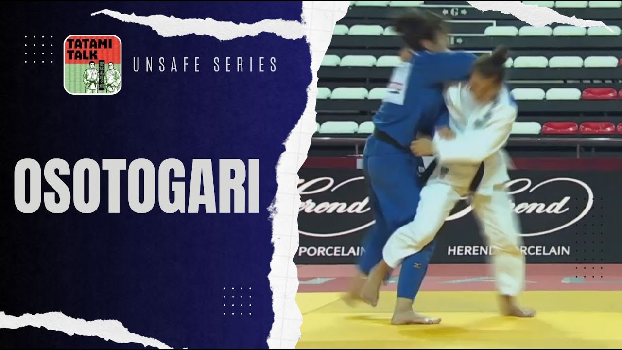 Unsafe Series - Osotogari, first taught to beginners but also can be dangerous to the knee and head