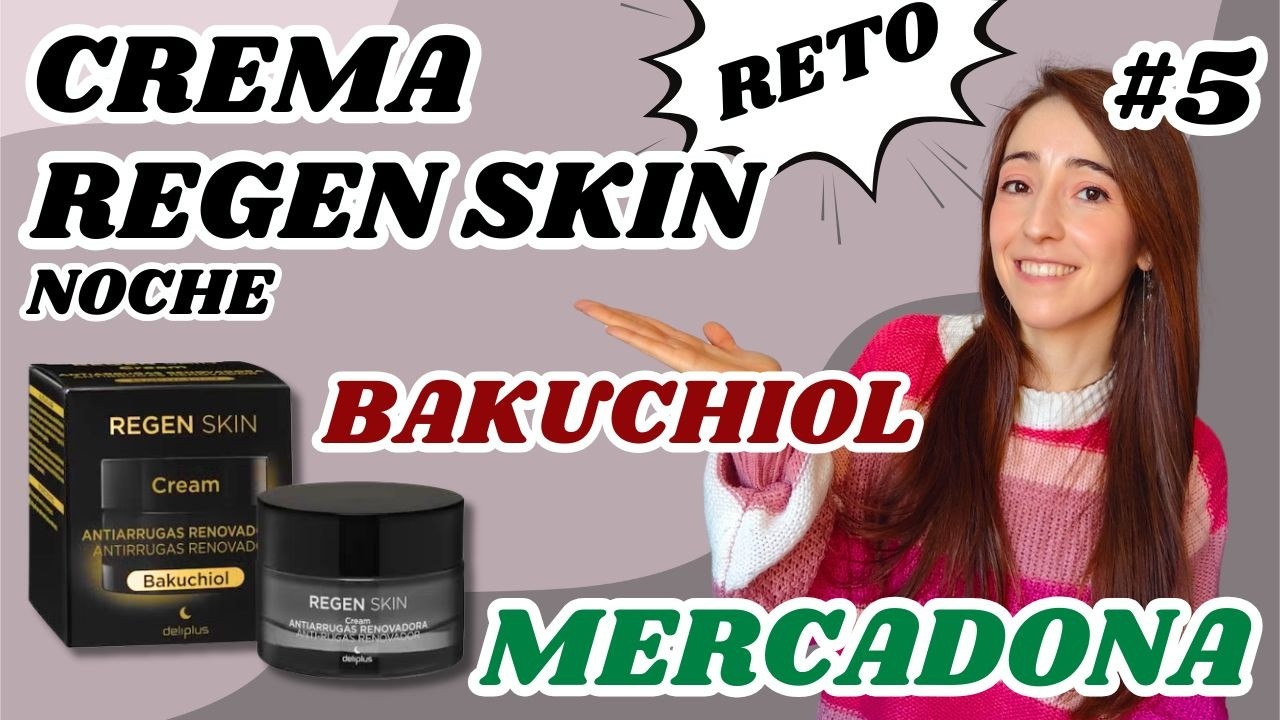 Регенерирующий крем для кожи с бакучиолом от Mercadona 🧴 | Фармацевтический анализ 🔬