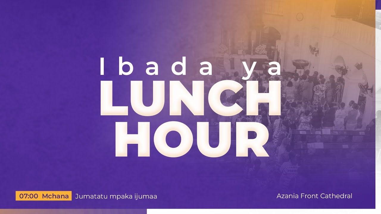 Ibada ya Lunch hour |  20 - 03- 2026 | Mt. Baraka Mbise