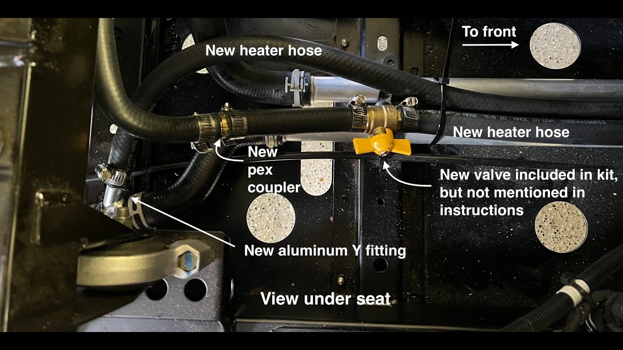 Inferno heater install on 2022 Polaris Ranger 570