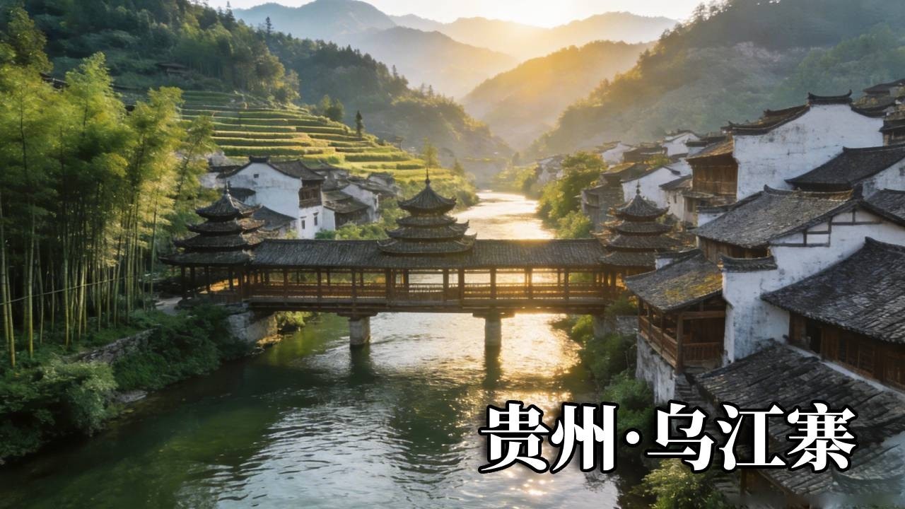 贵州之旅——乌江寨，这里不是江南胜似江南，有自己独特的韵味！【行走世界的北京老刘】