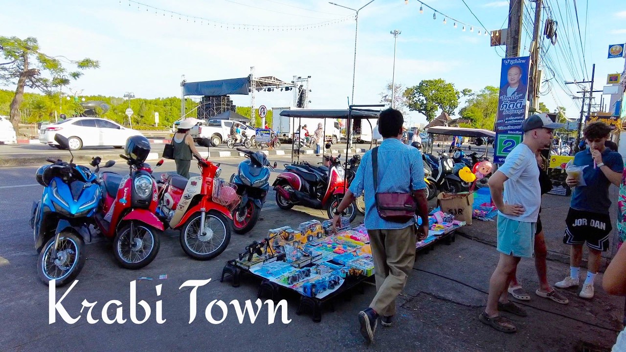 Krabi Town - Small City Vibes in Thailand