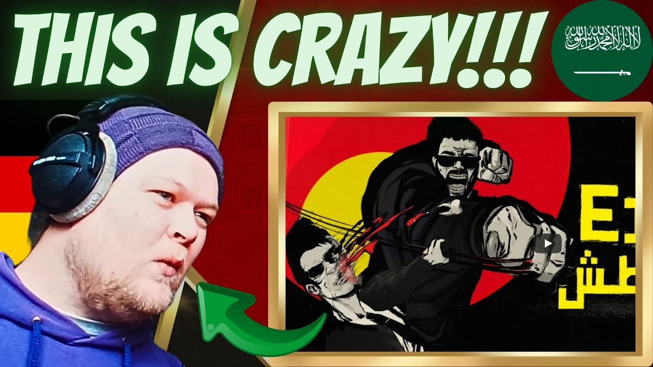🇸🇦 Eirkkk - ملك الططش | Foreigner Reaction (with lyrics) prod. B.A.Z