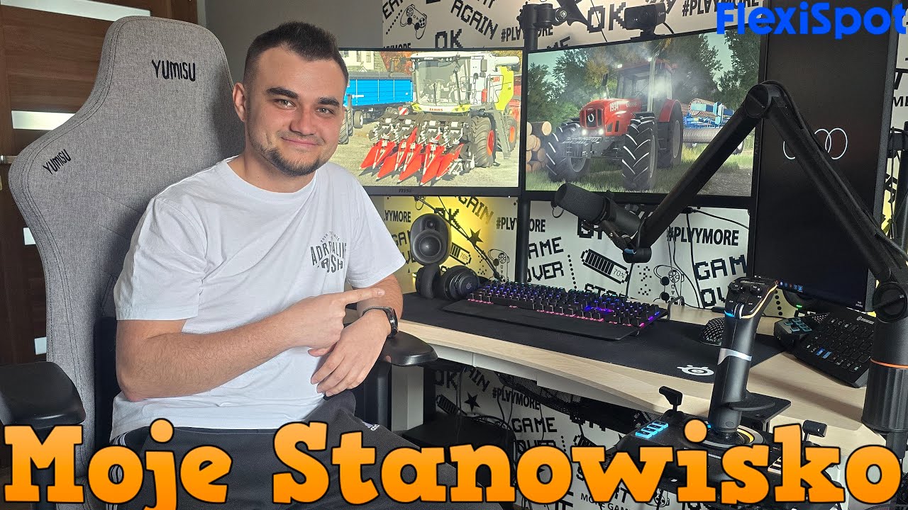 Prezentacja Stanowiska! Unboxing biurka FlexiSpot! 🔥MST
