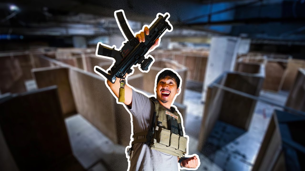 How an Airsoft Pro wins a CQB tournament. (RAW & UNCUT Version)