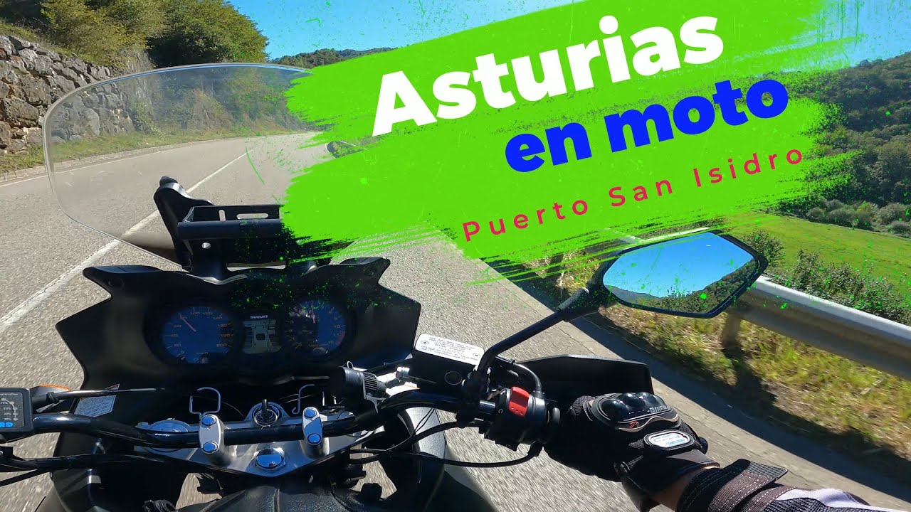 Asturias en moto |  Puerto San Isidro