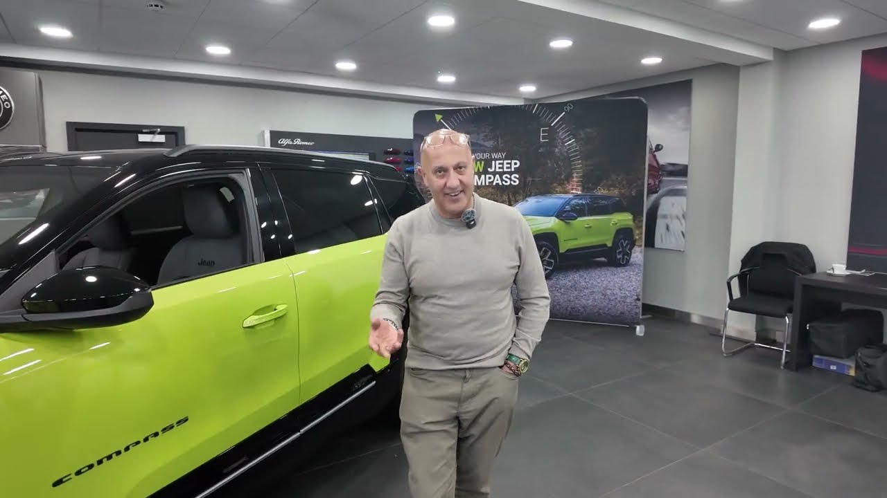 The all-new Jeep Compass has landed in our showroom⛰️📍