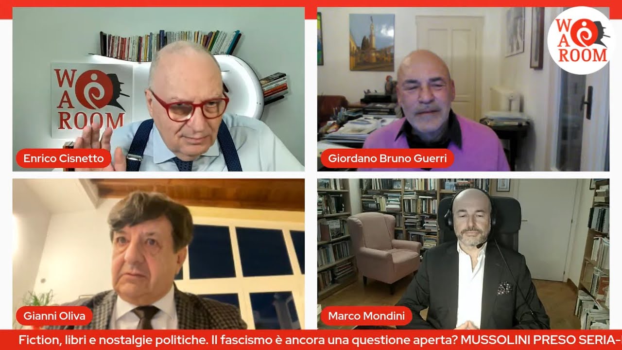 WAR ROOM di Enrico Cisnetto con Giordano Bruno Guerri, Marco Mondini e Gianni Oliva