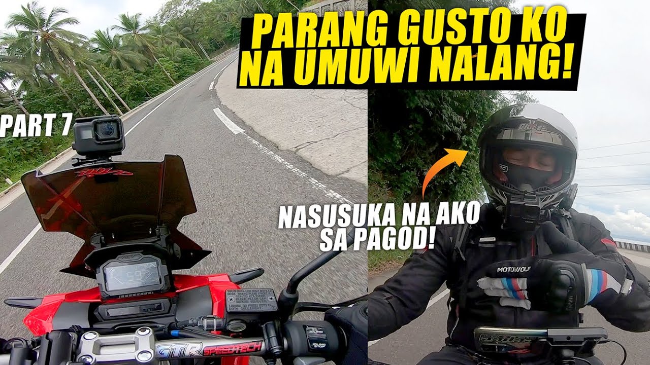 SUSUKA SA PAGOD PERO DI SUSUKO! (Manila to Mindanao Ride - PART 7)