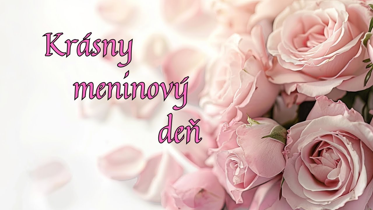 Blahoželanie k menin&aacute;m pre ženu 💐 Kr&aacute;sne meninov&eacute; priania a pozdravy #priania  #blahozelanie