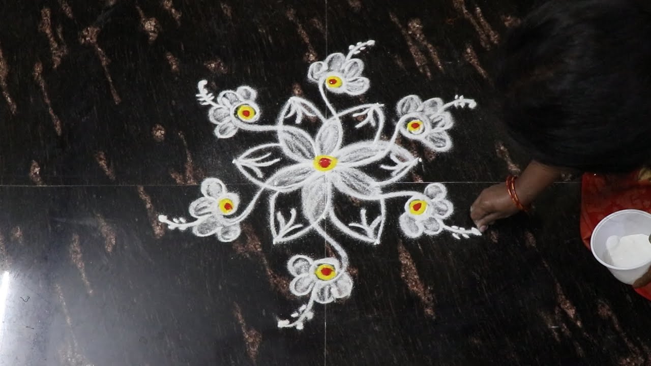 Simple 2 Minute Rangoli 2026 |  Kolams | Muggulu | Rangolis