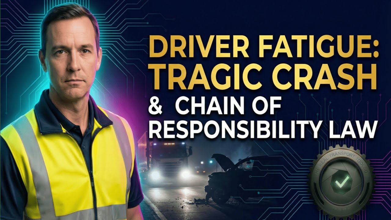 Driver Fatigue: Tragic Crash & Chain of Responsibility Law