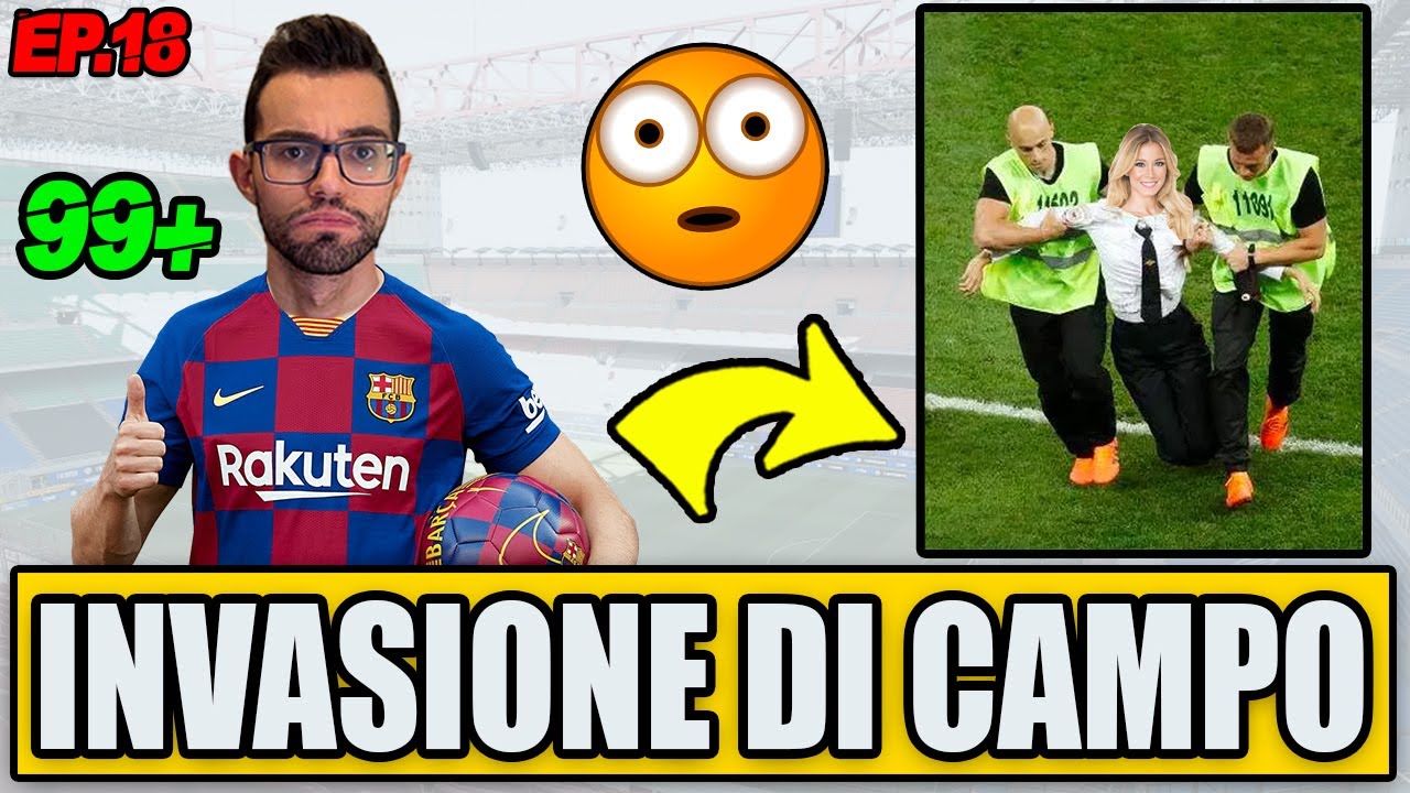 😱 INVASIONE DI CAMPO CLAMOROSA! + SHOW DI GM7! EUROGOAL E SPETTACOLO! FIFA 22 CARRIERA GIOCATORE #18
