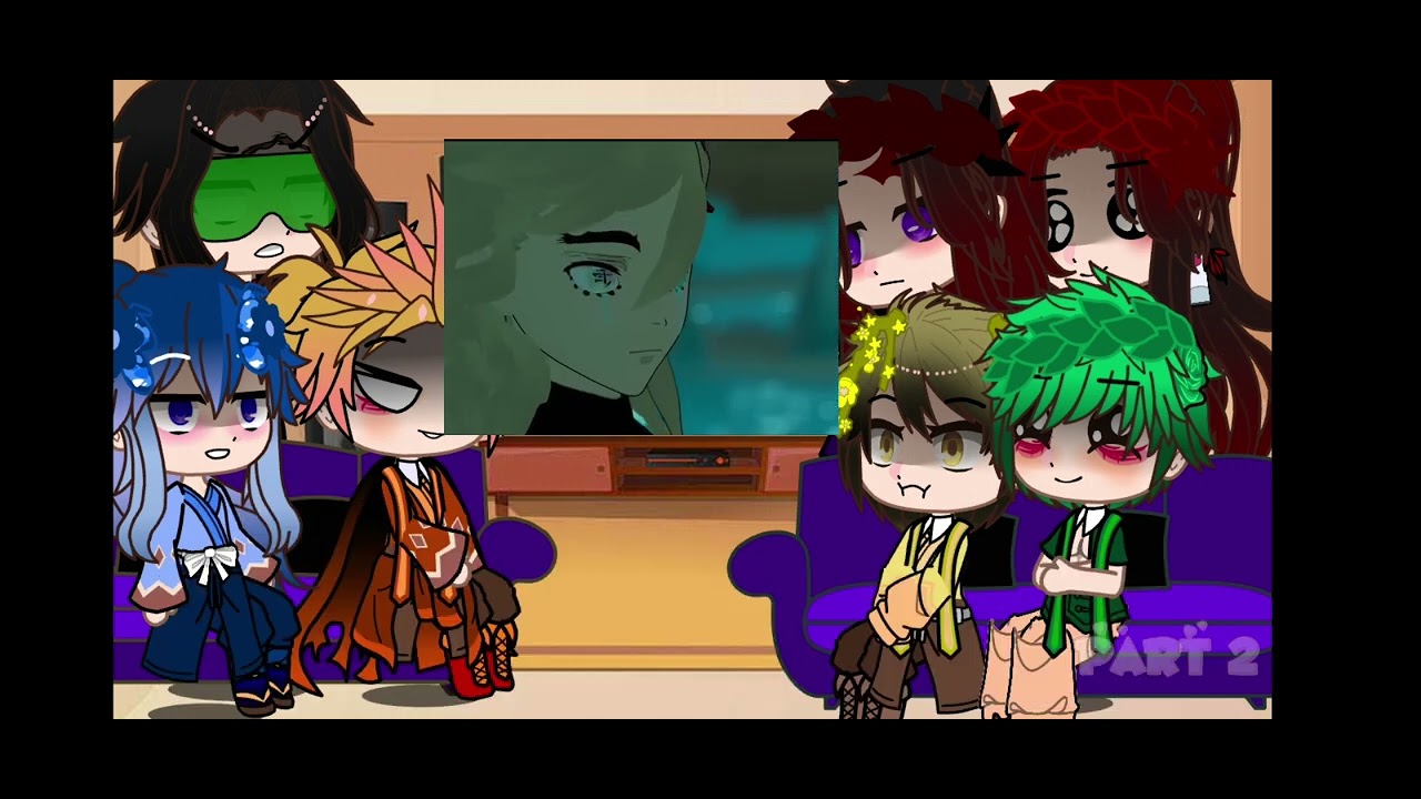 Sengoku react to kanao vs douma part2 . Part 1 SHINOBUKOCHO vs douma done .part3 coming soon 💖💚🍡