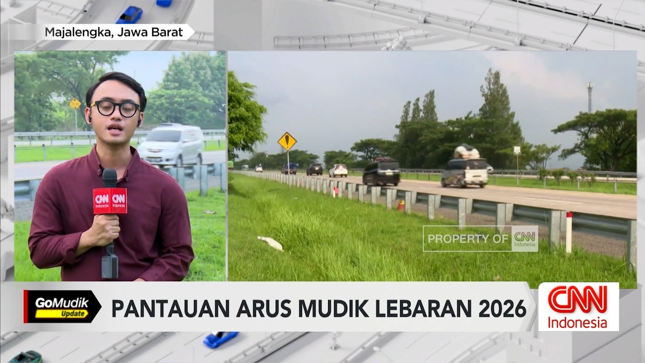 Pantauan Arus Mudik Lebaran 2026 di Tol Cipali