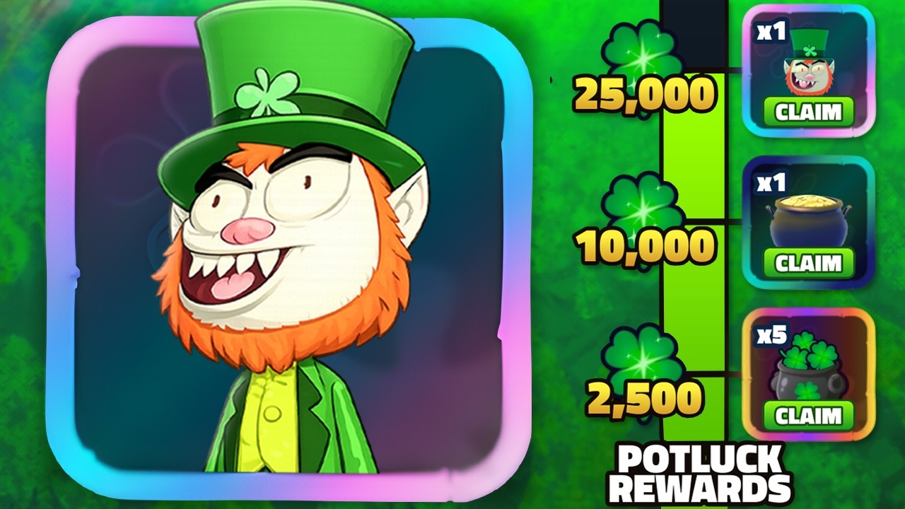 I got 25,000 CLOVERS and Unlocked LEPRECANT in Spongebob Tower Defense