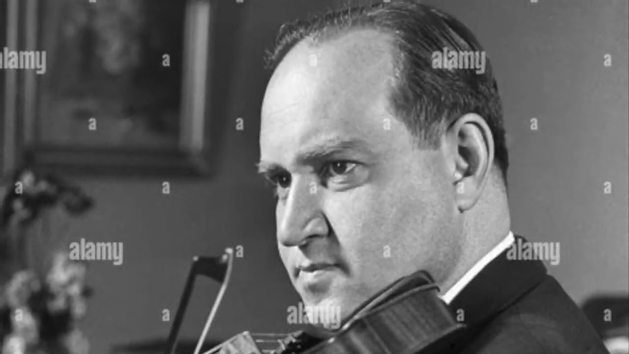 David Oistrakh - Ysaye Sonata No 6 Live - Dedicated to Manuel Quiroga 1954 Moscow Recital