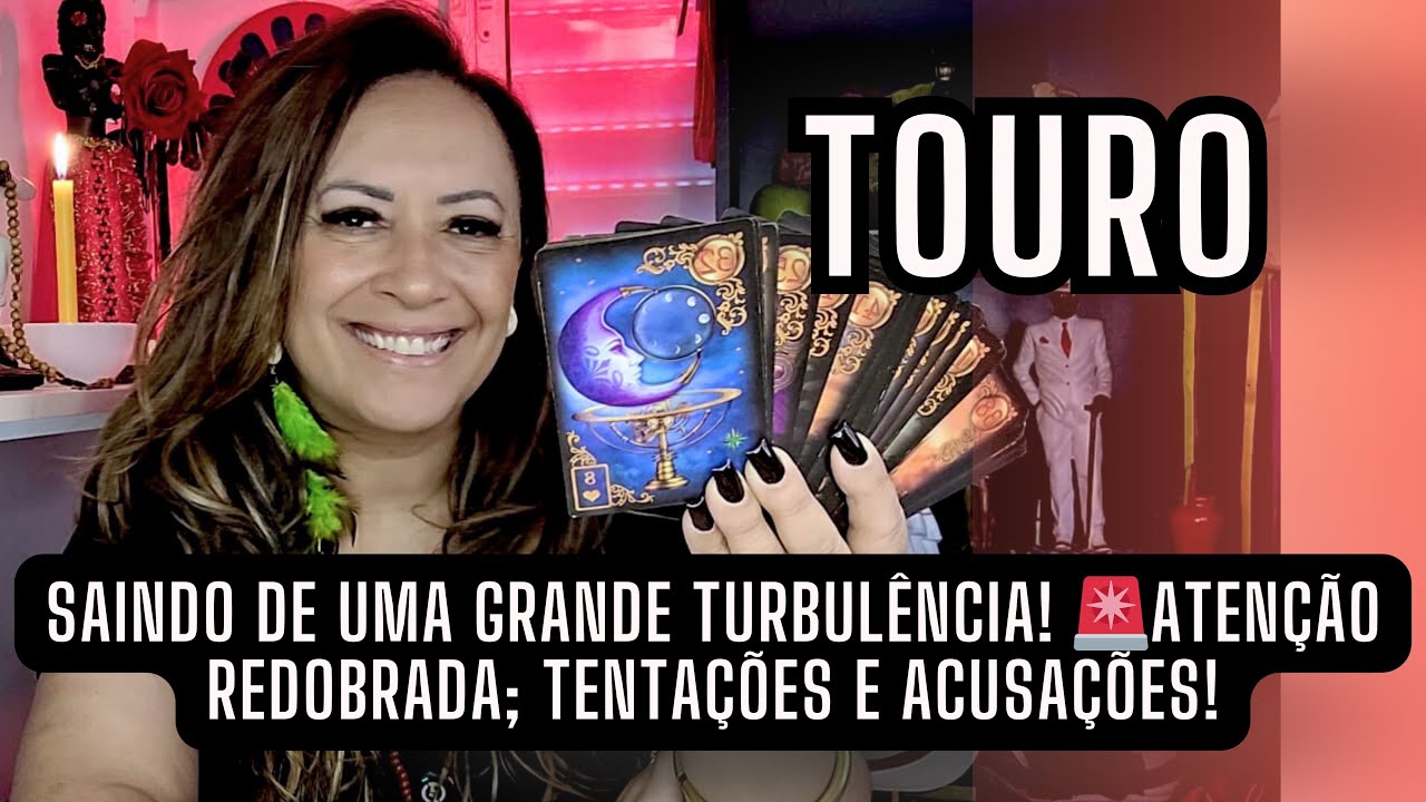 TOURO ♉️ SAINDO DE UMA GRANDE TURBULÊNCIA! 🚨ATENÇÃO REDONRADA; TENTAÇÕES E ACUSAÇÕES!