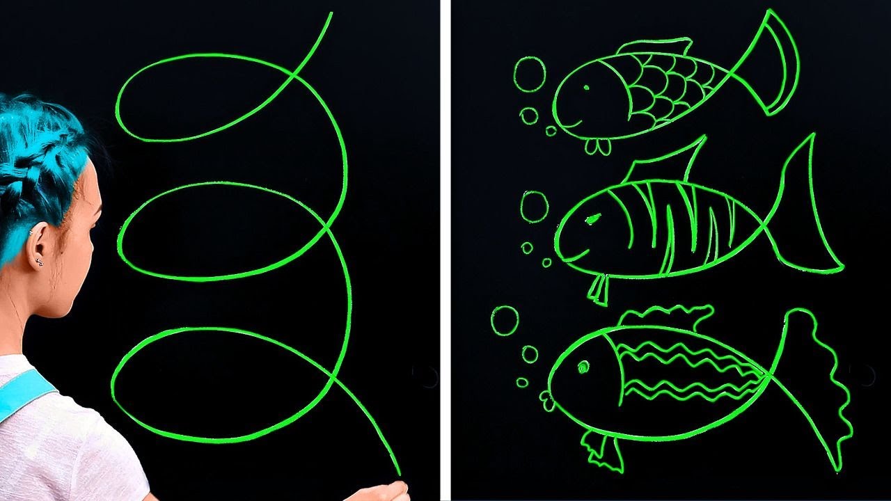 29 Desenhos Divertidos e Fáceis no Quadro Negro