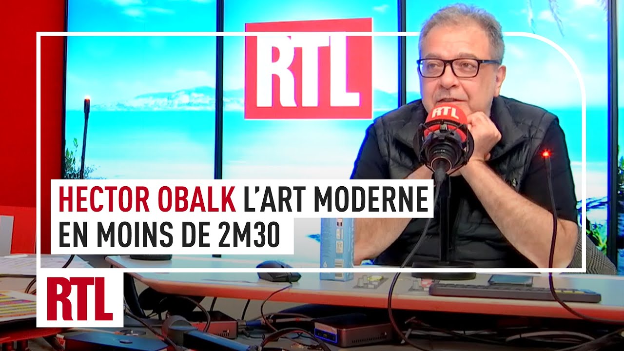 Hector Obalk : l'art moderne en moins de 2m30