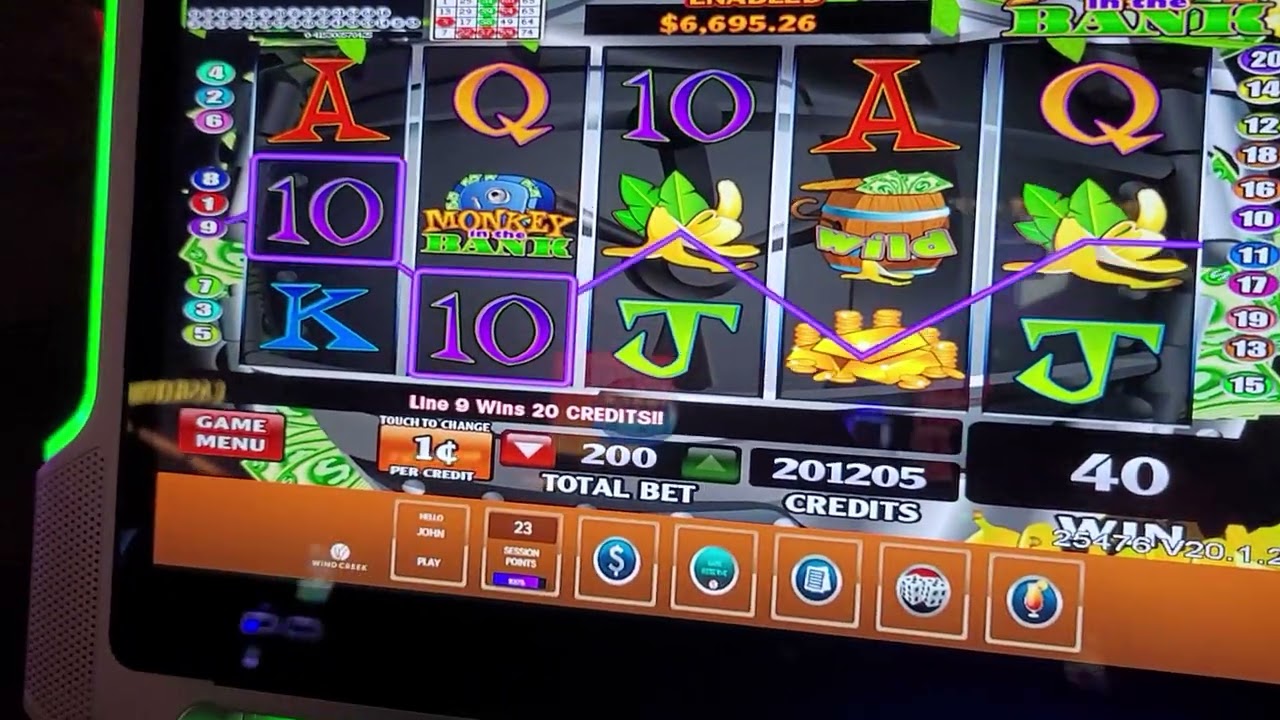 Monkey in the Bank #scatter #bonus  #windcreek  #wetumpka  #casino