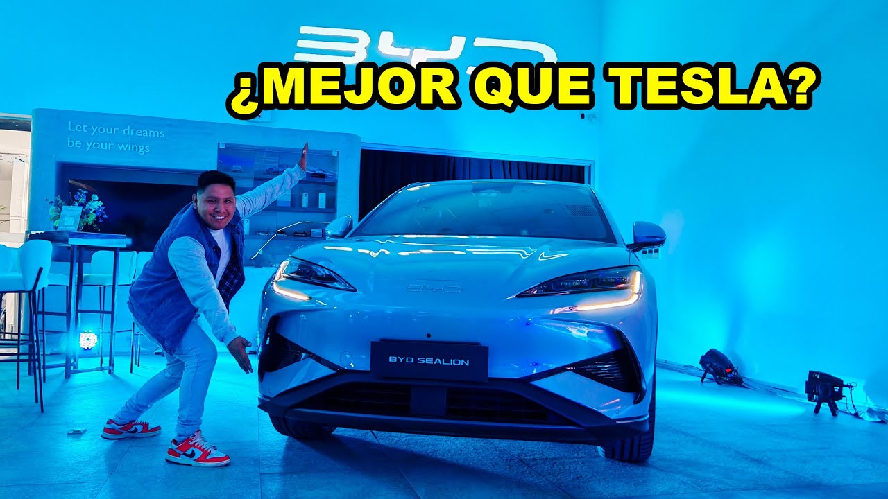 BYD SEALION | LANZAMIENTO EN PERÚ | 100% ELÉCTRICO 522 HP Y 215 HM/H