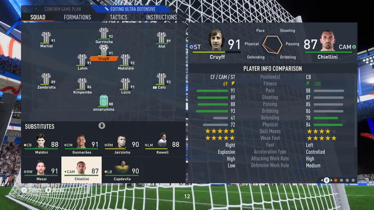 FUT 23 - With 91 Cruyff, 93 Cafu, 90 Jairzinho, 89 Martial, 91 Lahm, 86 Kimpembe!