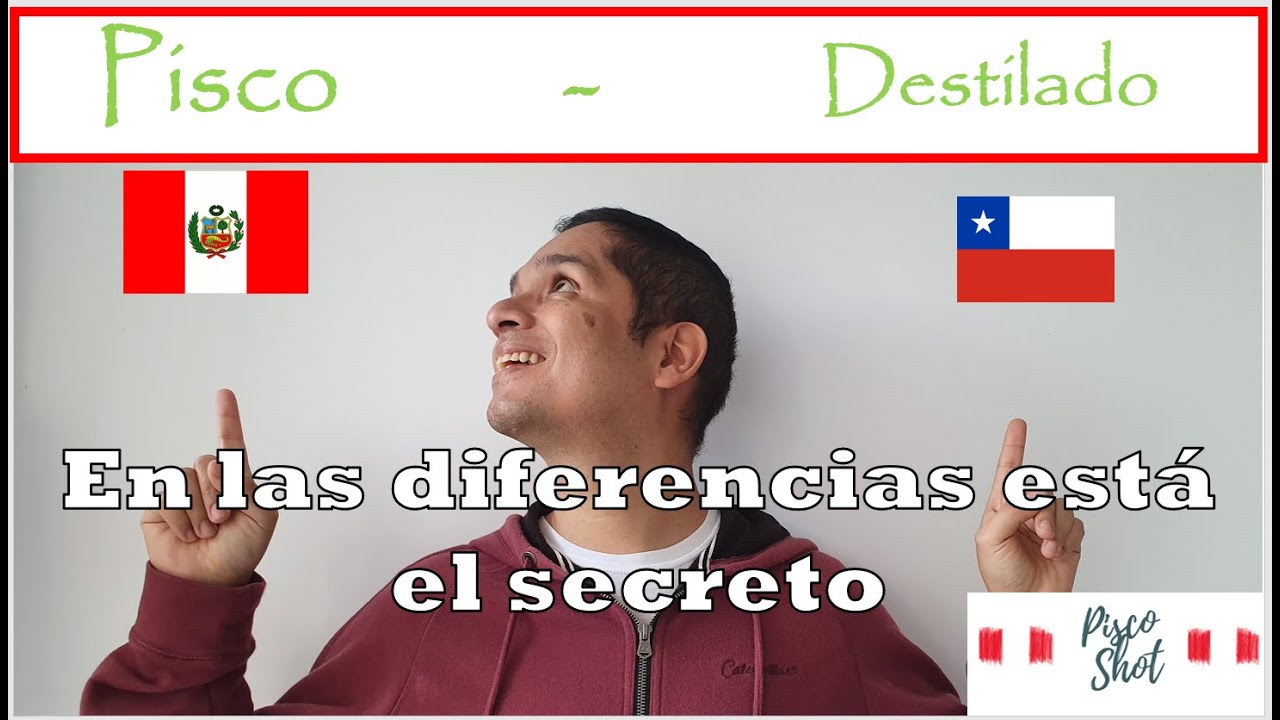 Pisco Peruano vs Pisco Chileno - Explicación fácil