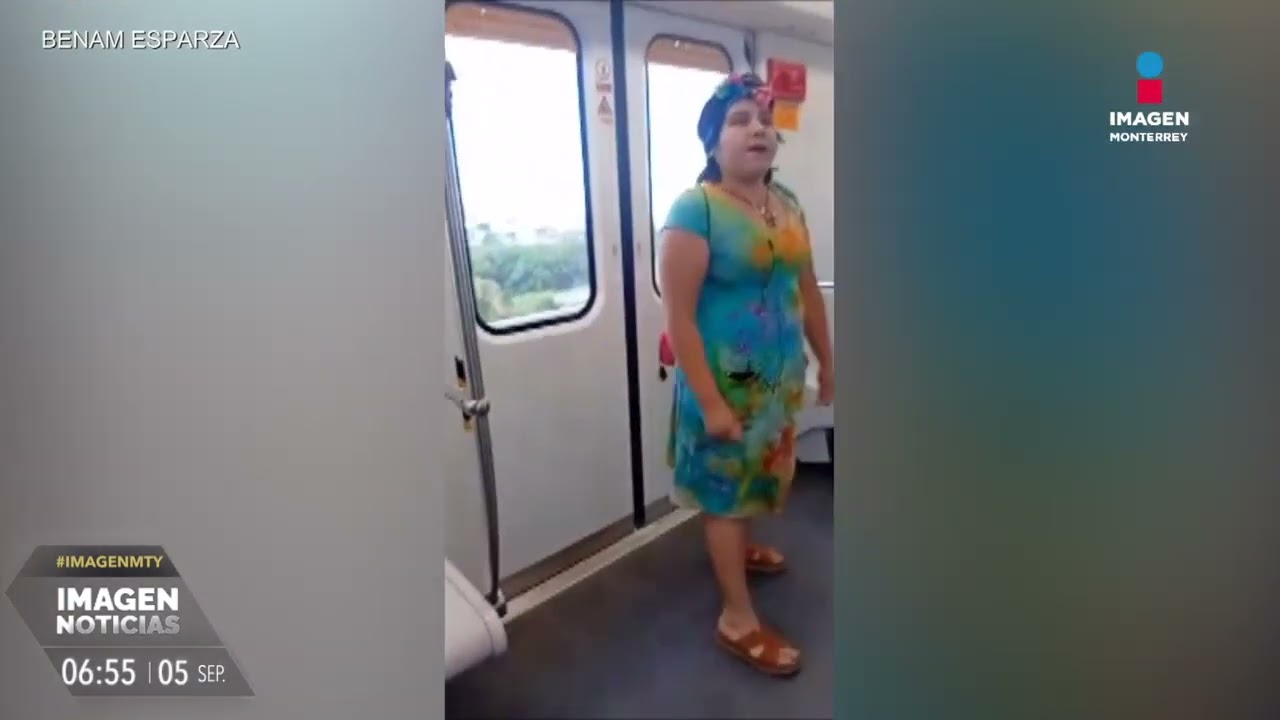 Mujer agrede a usuarios de Metrorrey | Noticias MTY primera emisión
