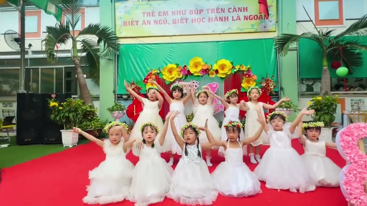 Múa- Bài Lớn rồi còn khóc nhè- khối Lá mầm non Nhật Quỳnh 