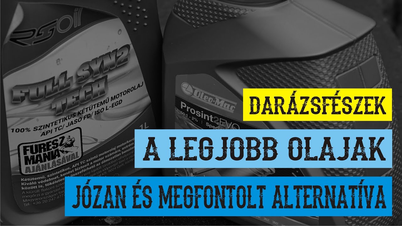A legjobb olajak olcsón.