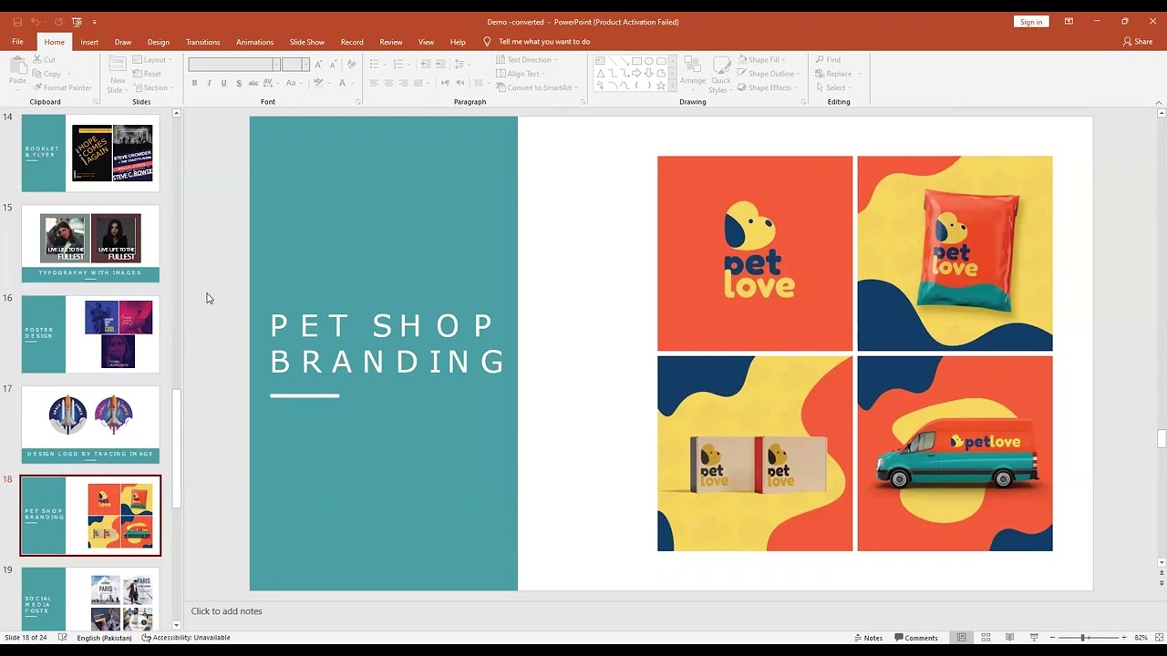 Demo of Graphic Designing
