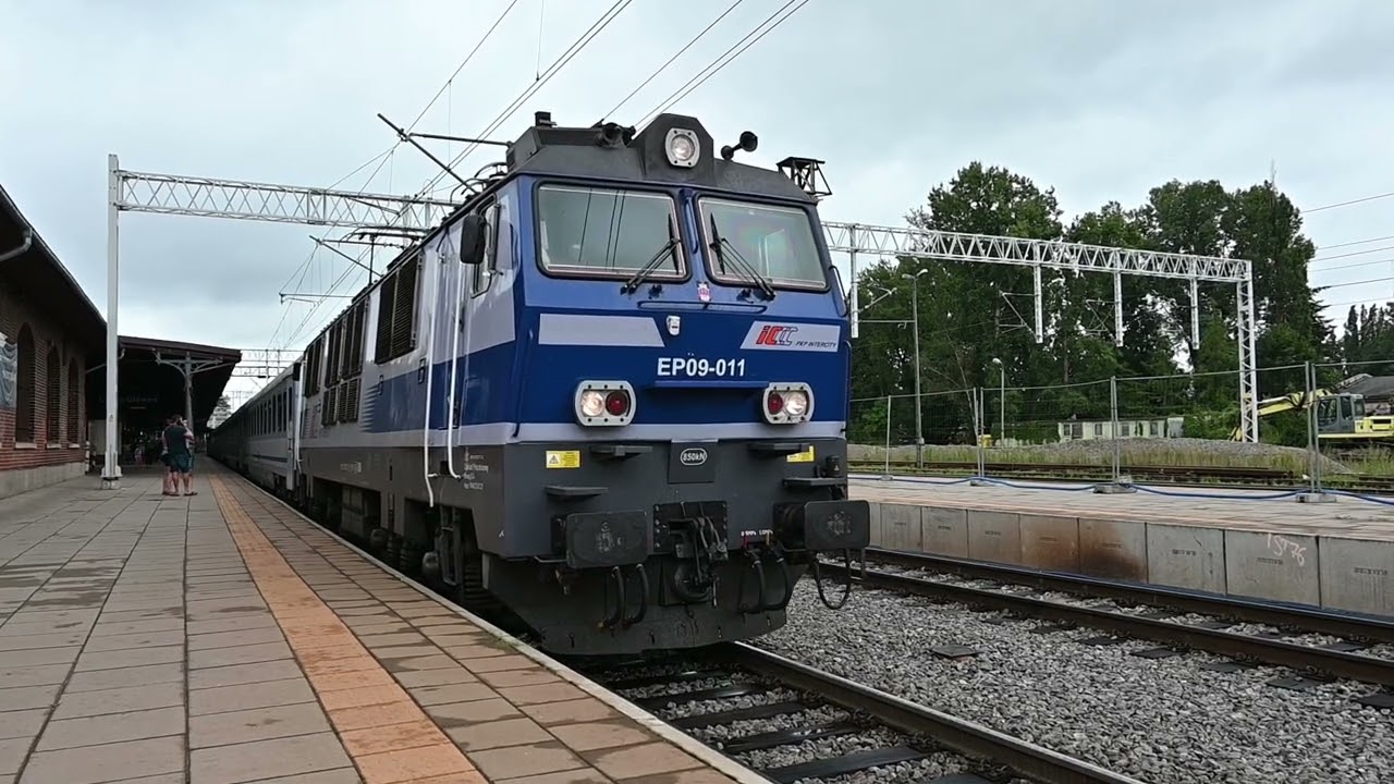 Stacja Opole Główne.Pociągi IC,EIP