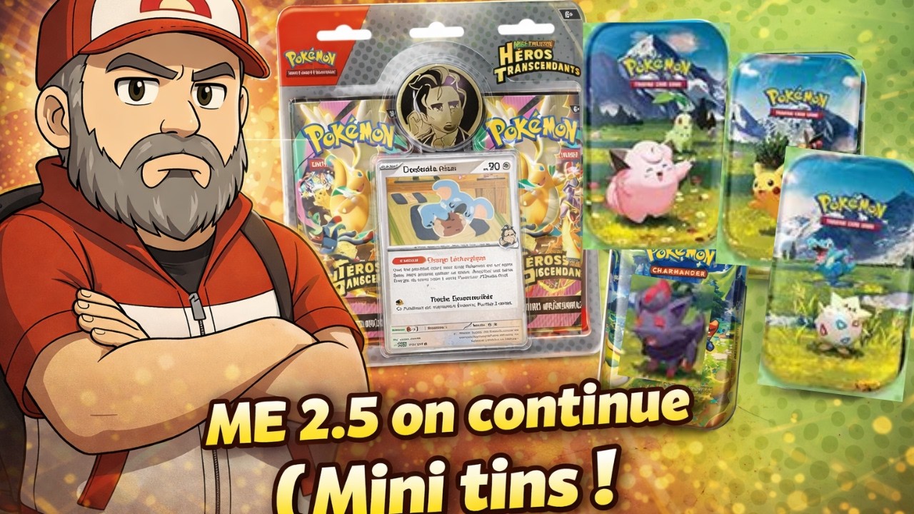 ME2 5 on continu ( Mini Tins )