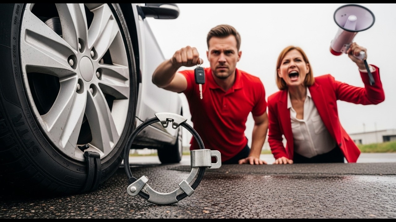 The Tire Clamp Slammed On And The HOA Told Me I Had Minutes Before The Tow