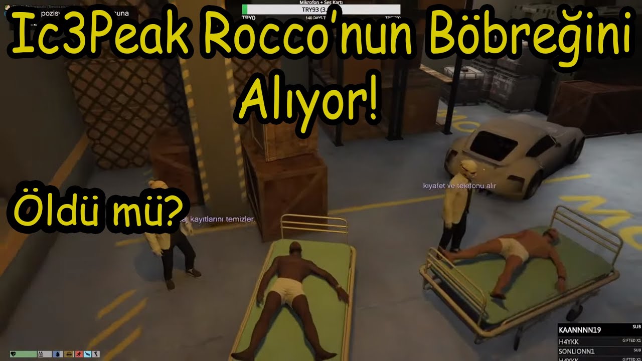 EightbornV - IC3PEAK, ROCCO VE DENİZ'İ KAÇIRIYOR ! - ÖLDÜRDÜLER Mİ?! - EightbornV Akaaif