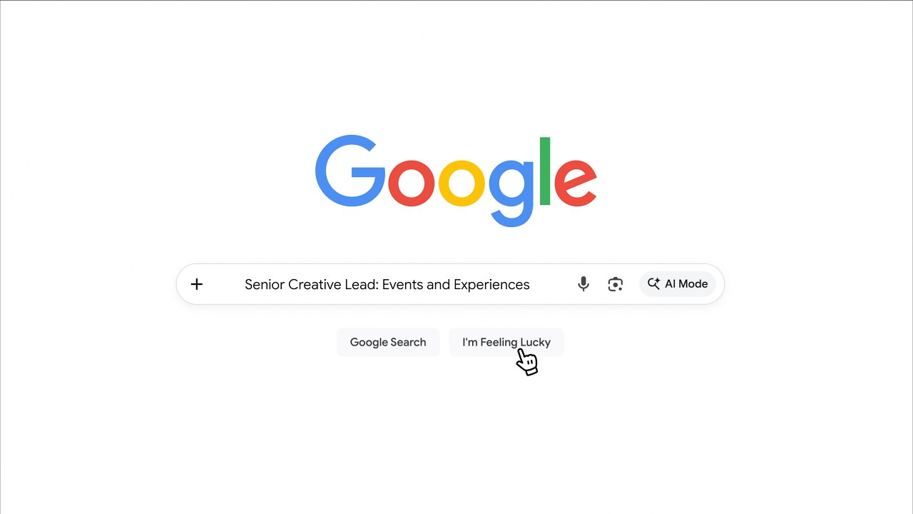Senior Creative Lead: Events and Experiences | Timothy Jeghers