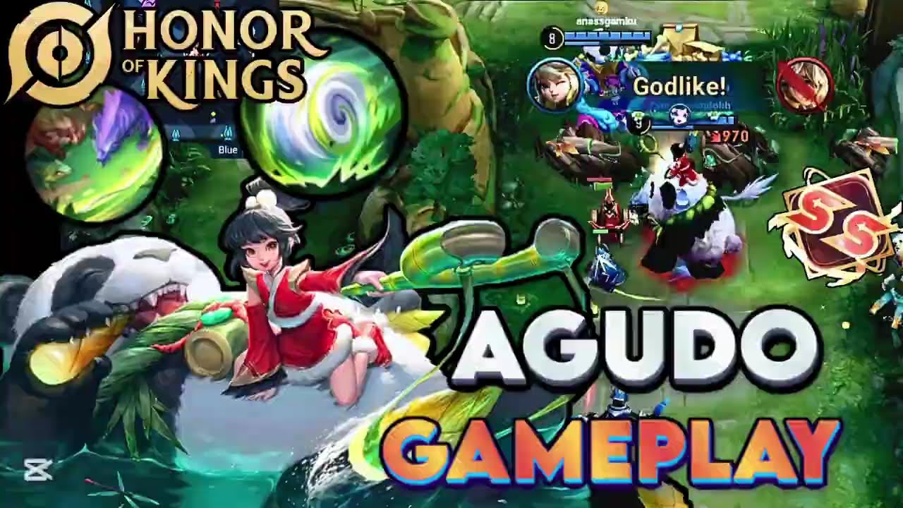 ​Agudo is BROKEN! Full Gameplay - Honor of Kings #Agudo Gameplay#Honor of Kings#Agudo Guide#HOK