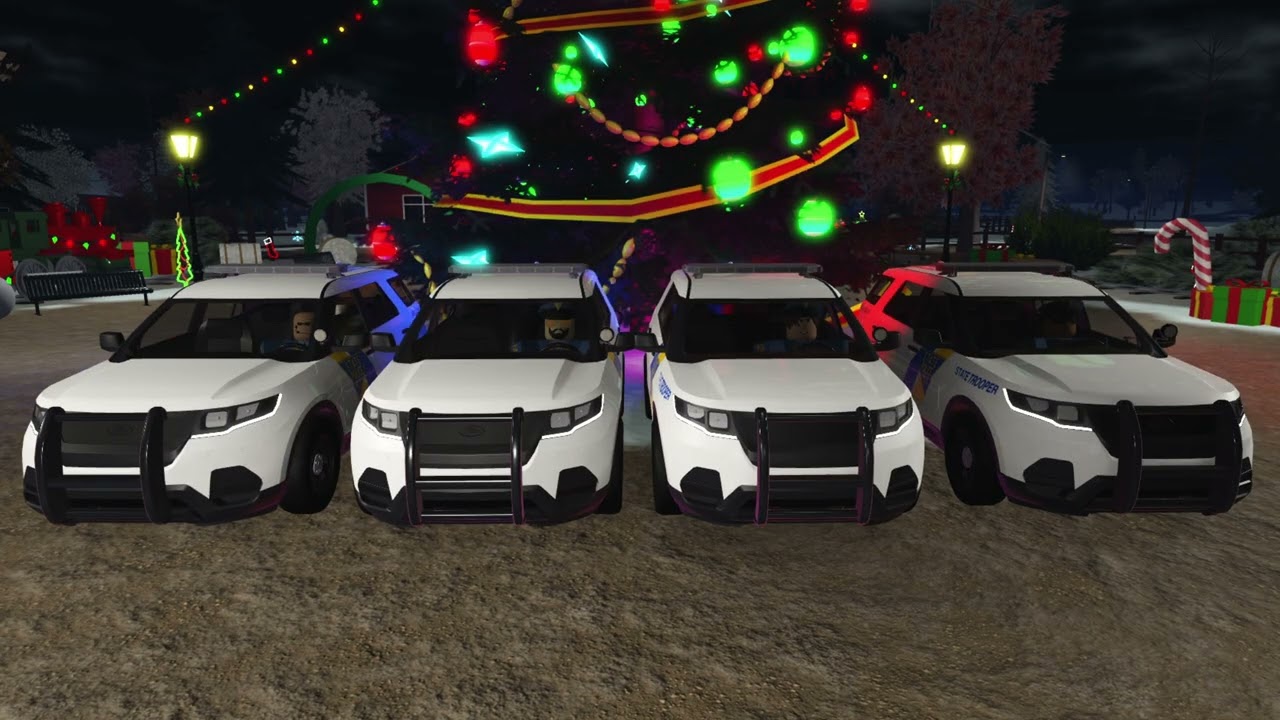 New Jersey State Police Holiday Lightshow