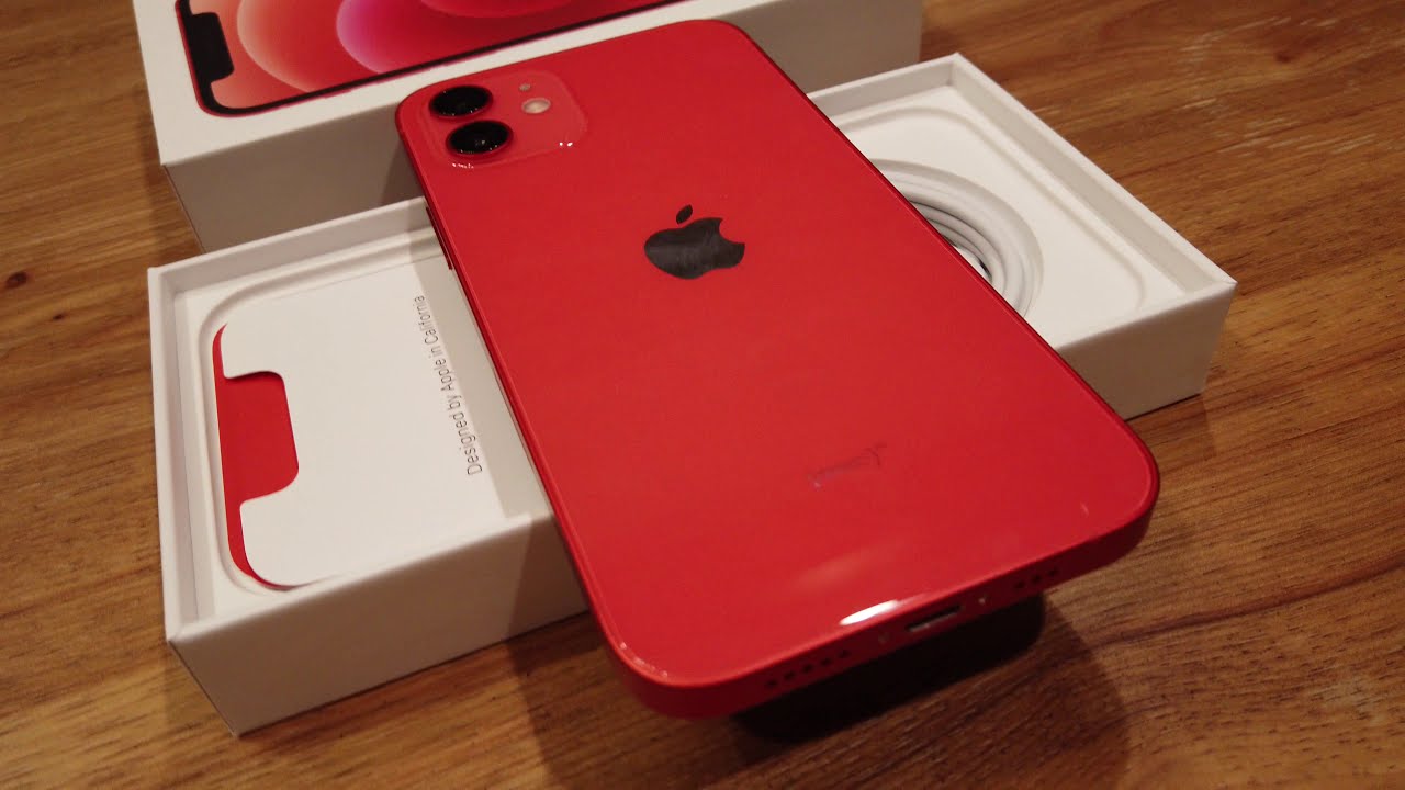 NEW iPhone Product Red Unboxing in 4K