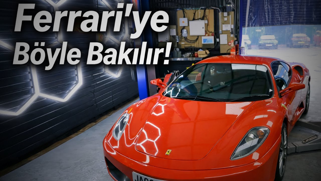 Ferrari F430’a Kimse Böyle Bakmıyor! | Detaylı Health Check & Profesyonel Bakım