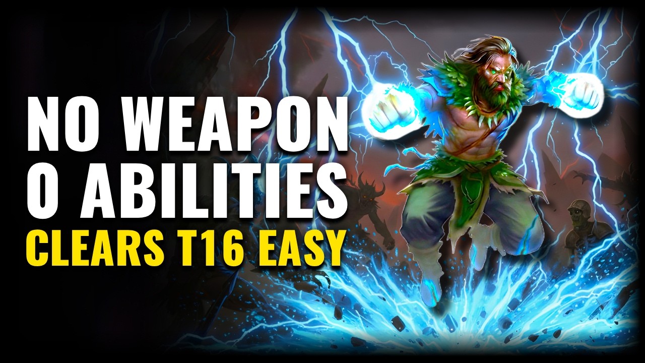 This 0 Ability Build Clears T16 Content Easily | Path of Exile 2 (Off-Meta Build)