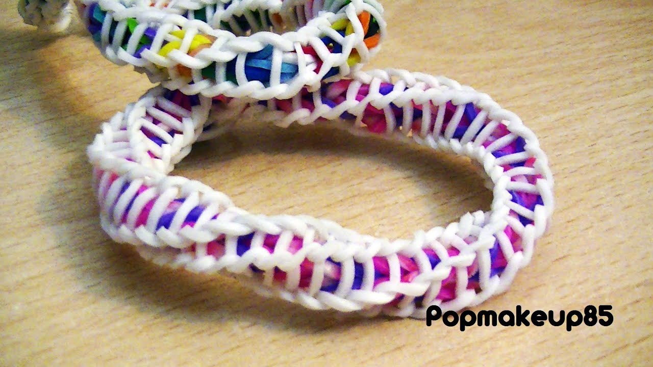 Come fare Loom Bands Spiral Bracelet (Spirilla)Tutorial Italiano.Spiegato passo x passo